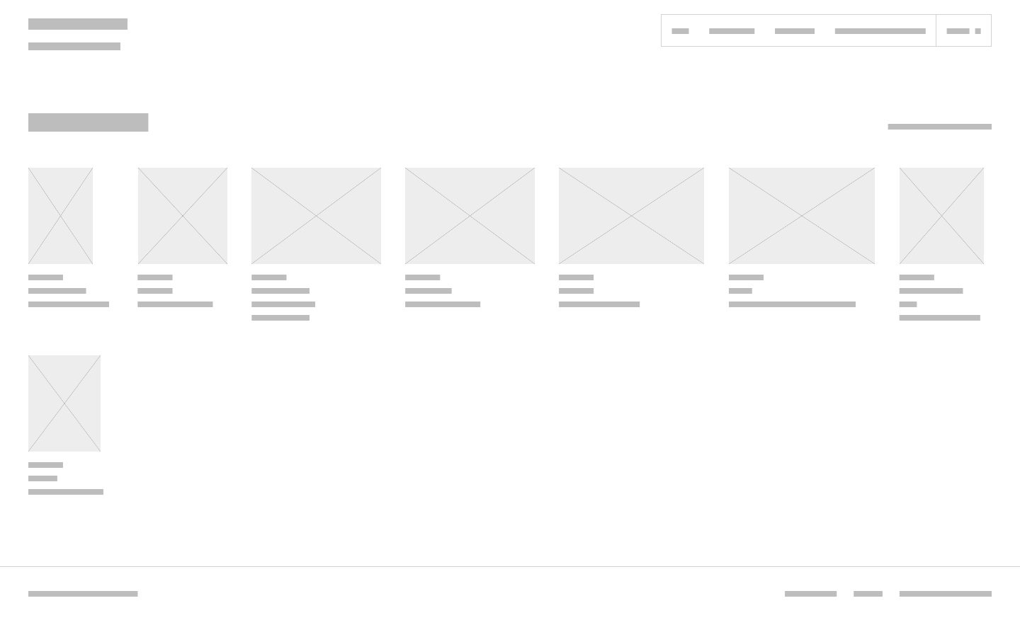 Archive theme, layout only