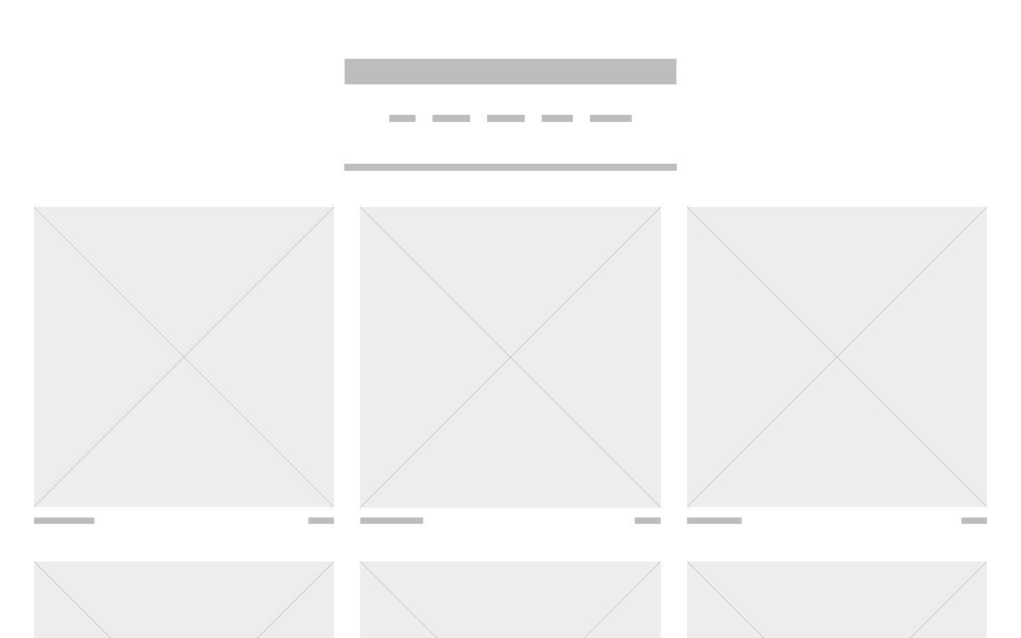 Tiles theme, layout only